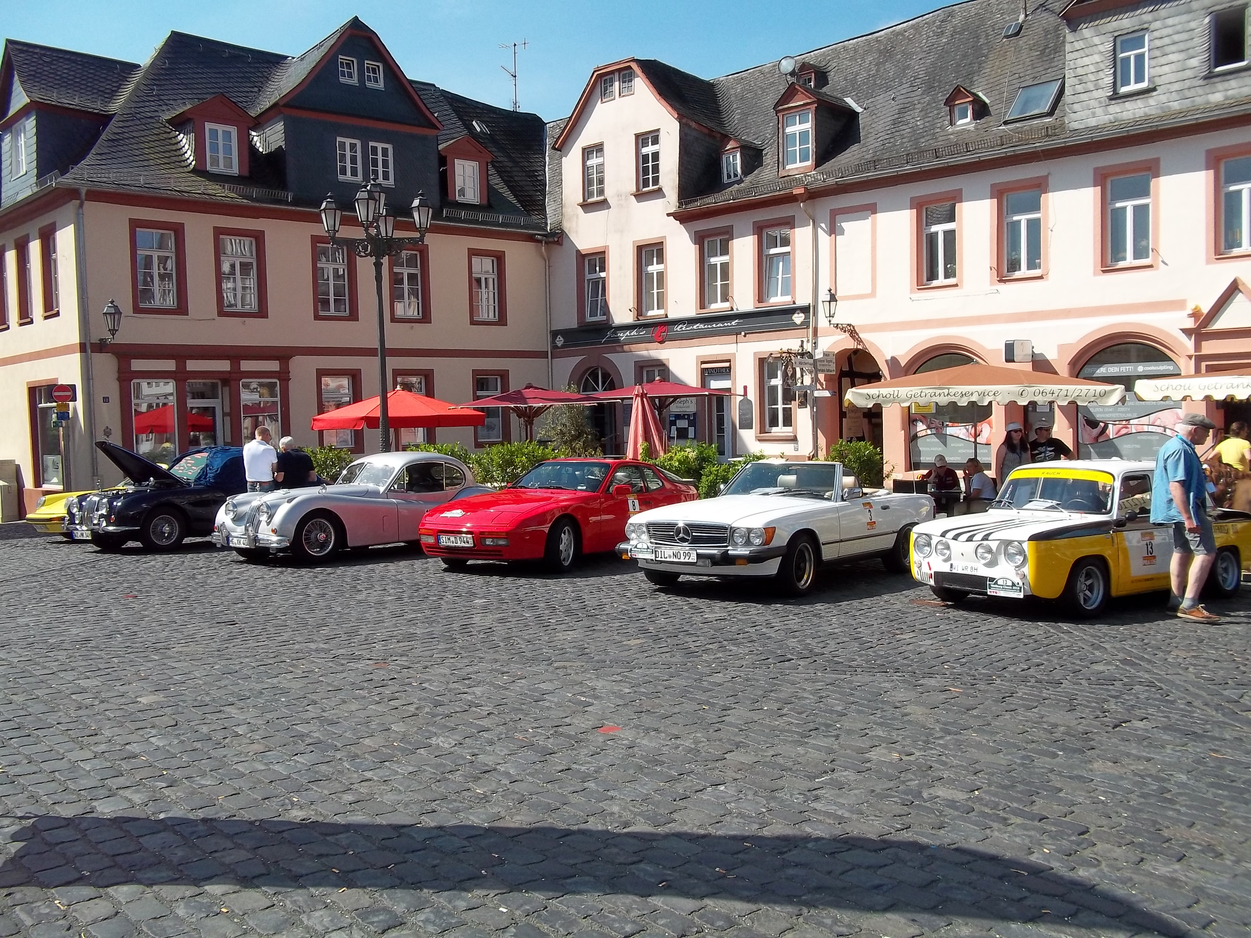 Startaufstellung zur Weilburg-Classic 2018